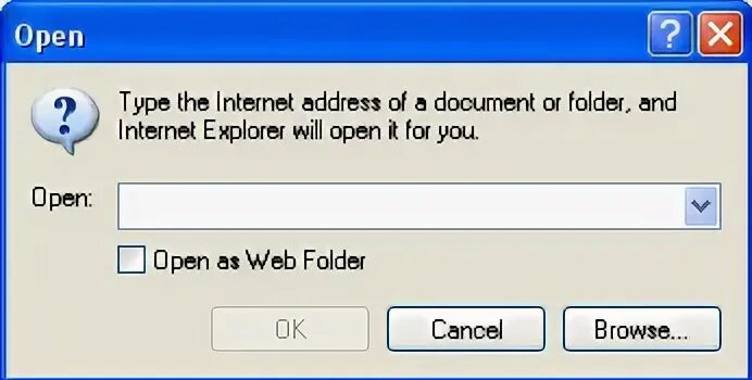 Open type