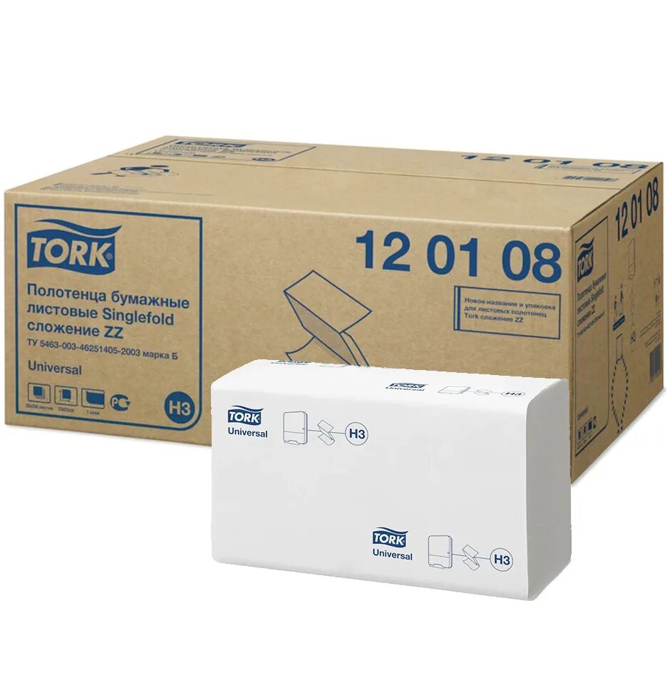 Полотенце tork сложение zz. Листовые полотенца Tork Singlefold h3, ZZ, 250 Л, 1 сл. 120108 Торк. Tork 120108. Полотенце Tork Universal сложение ZZ арт.120108.