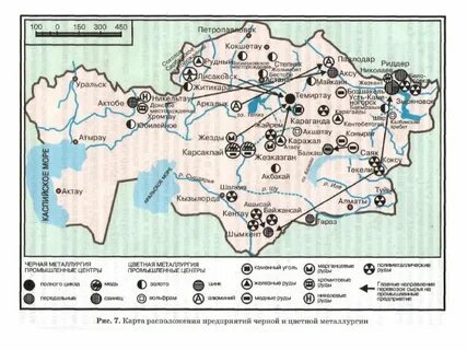 Цветной металл казахстана