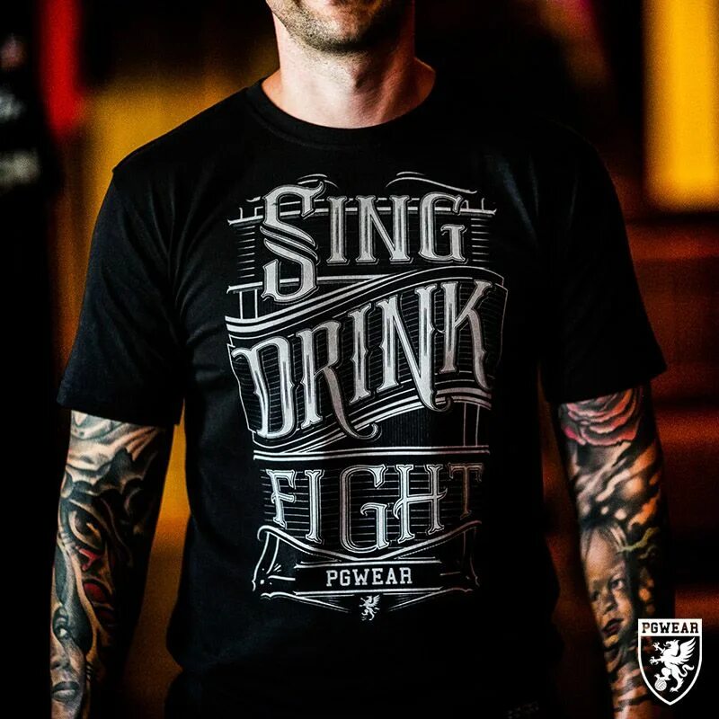 Sing drink. PGWEAR. ПГ Веар. PG Wear.