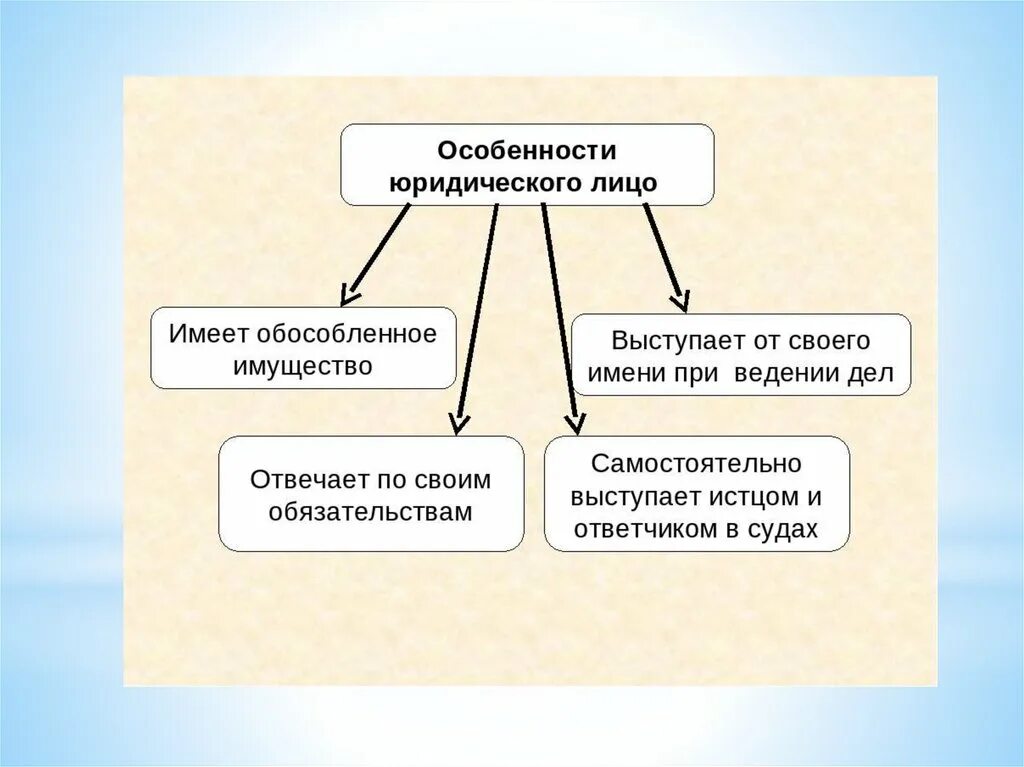 Полномочия физическое лицо юридическое лицо. Юридическое лицо правовые особенности. Характеристика юридического лица. Имущество юридического лица. Общая характеристика юридического лица.