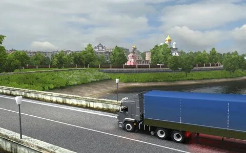 Truck simulator 2 russian map