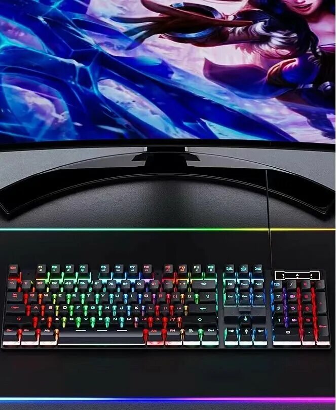 Игровая клавиатура dexp saber купить Комьютерные аксессуары и комплектующие Fest