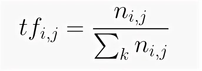 Tf формула