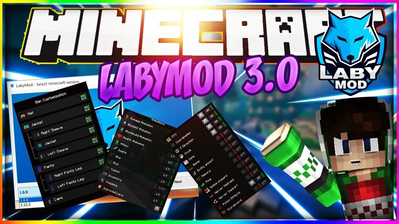 Labymod 3. Лаби мод. майнкрафт labymod. сборка модов для пвп.