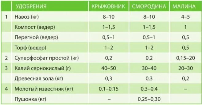 Нормы внесения навоза на 1 метр квадратный. Таблица весенних подкормок плодовых деревьев и кустарников. Таблица внесения органических удобрений для растений. Перегной норма внесения. Сколько мочевины в столовой