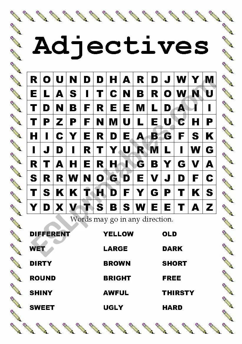 Find the words перевод на русский. Adjectives wordsearch for kids. adjectives for kids word search. find words worksheet adjectives. find words прилагательные.