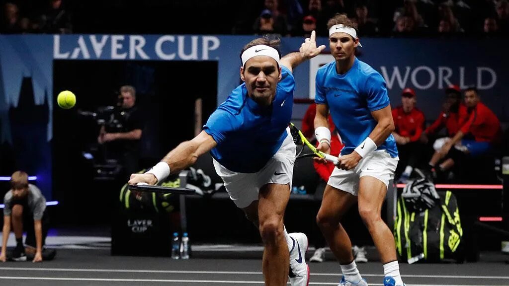 Надаль тим Федерер. Laver Cup 2022. Теннис матч. Парный теннис. Сегодняшние матчи теннис