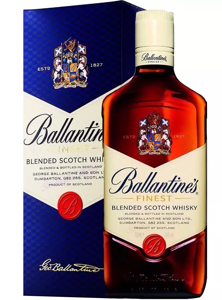 Ballantines blended scotch
