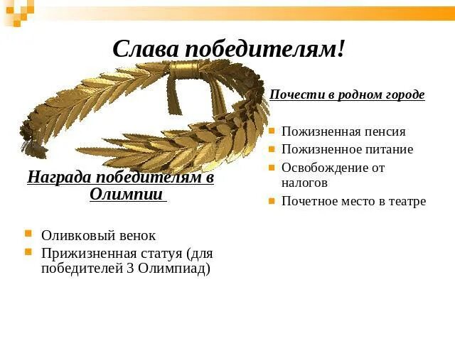Каким венком награждали победителей. Награждение победителей олимпийских игр древности. какую награду получал победитель олимпийских игр в древности. олимпийские награды в древности. какую награду получали победители олимпийских игр в древней греции.