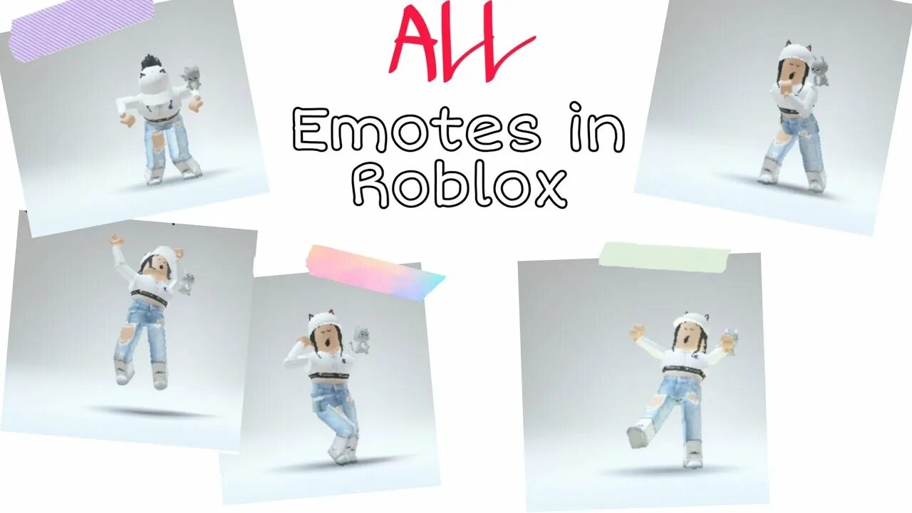 Roblox emotes. Roblox emotion.