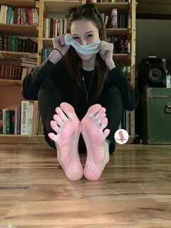 Sweaty socks feet