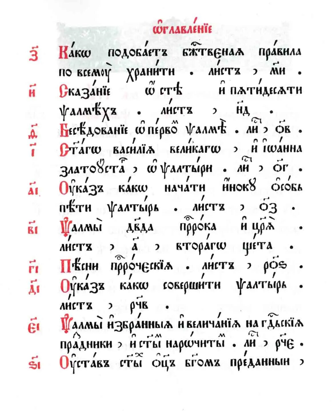 40 псалом на церковно славянском слушать