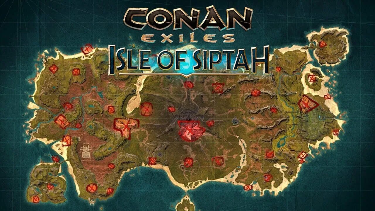 Конан остров. Conan Exiles Isle of Siptah карта. Conan Exiles остров Сиптаха карта ресурсов. Conan Exiles Isle of Siptah интерактивная карта. Остров Сиптах Conan Exiles.
