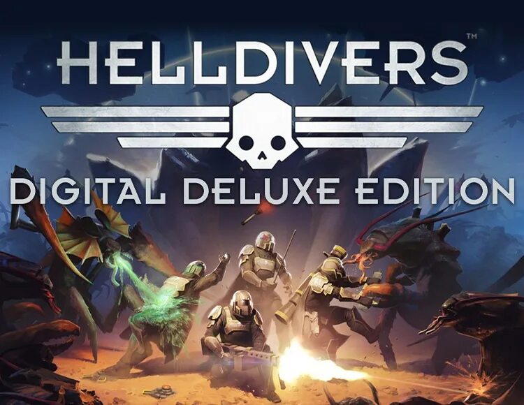 Helldivers 2 купить ключ стим. Helldivers Digital Deluxe Edition. Helldivers 2 роботы. Helldivers PS Vita. Helldivers 1.