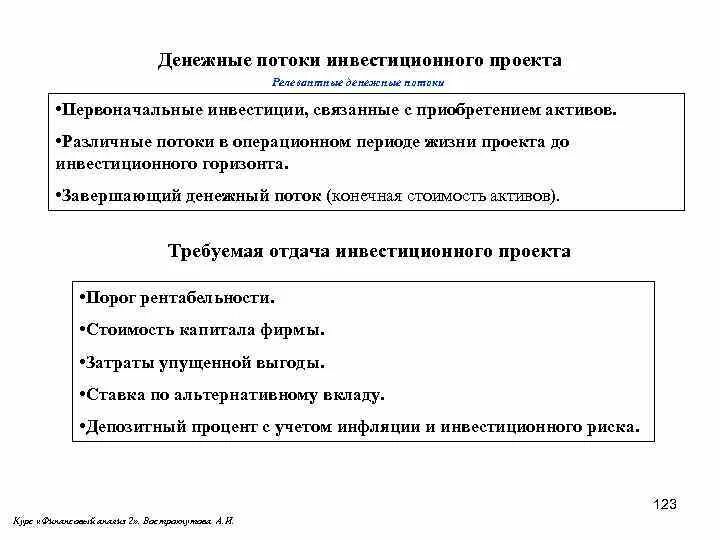 График денежных потоков инвестиционного проекта. Денежные потоки инвестиционного проекта. Виды денежных потоков инвестиционного проекта. Методы определения денежного потока инвестиционного проекта. Таблица денежного потока проекта