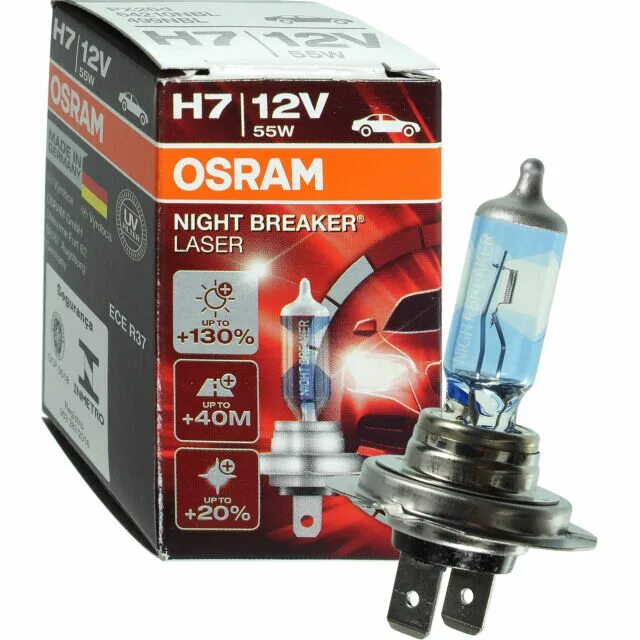 H7 55w Osram Night Breaker. Osram Night Breaker Laser h1 +130. Лампы Osram h7 Night Breaker Laser + 130%. Осрам Найт брекер h7.