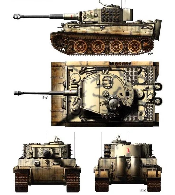 PZ 6 тигр. PZ 4 тигр. Немецкий танк тигр 1. Panzerkampfwagen vi Ausf.h — e, «тигр». Название танка тигр