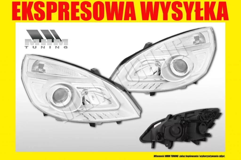 Фара рено сценик 2 рестайлинг. 607209e. v372-607209-e. фара рено сценик 2 рестайлинг купить.
