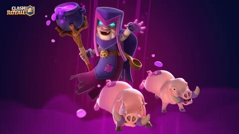 card Clash game Magic mobile mother power royale supercell witch.