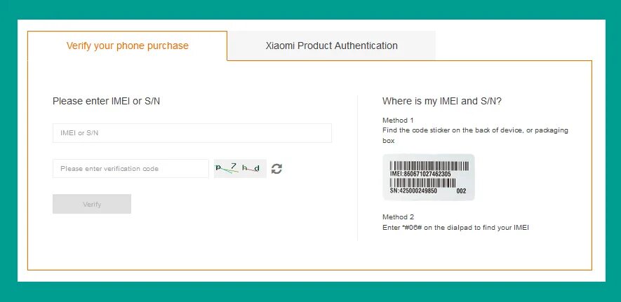 Подлинность xiaomi по серийному номеру