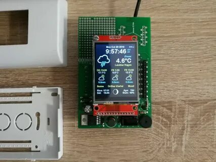 Метеостанция на esp32