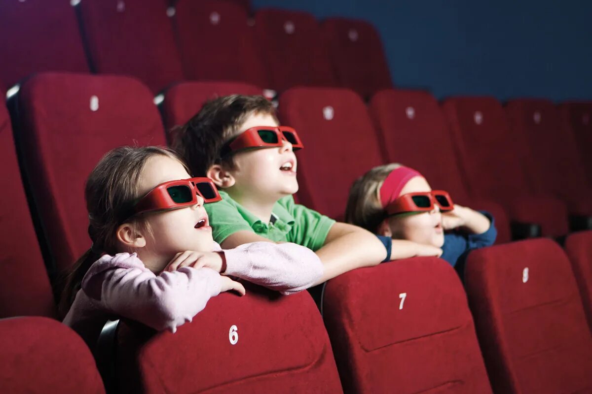 Children in cinema. Дети в кинотеатре. Мальчик в кинотеатре. Дети в кинотеатре иллюстрация.