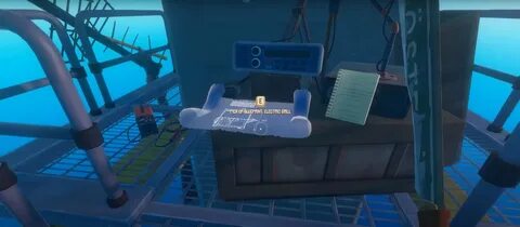 Varuna Point has Electric Grill Blueprint in raft. 