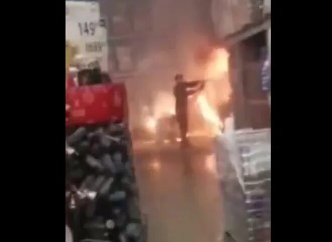 Поджог валберис