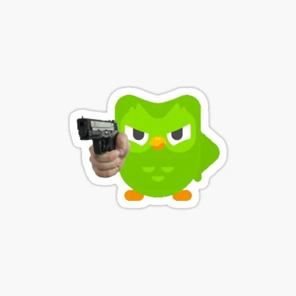 Страшный дуолинго. Duolingo Стикеры. Duolingo Angry Birds. Duolingo с ножом.