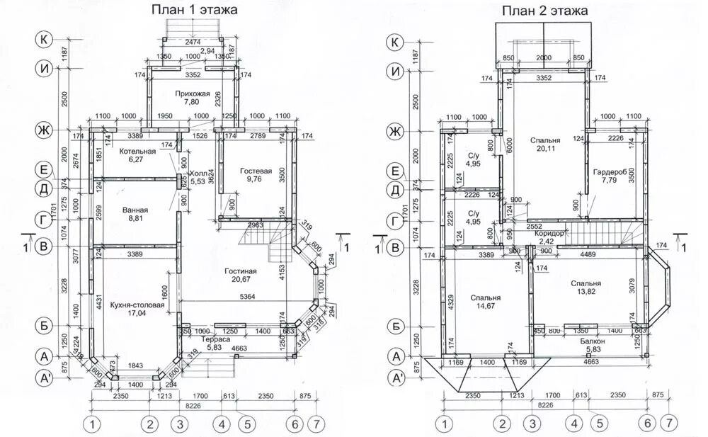 Размеры первого этажа. План БТИ 2-Х этажного частного дома. Чертеж план 2 этажного коттеджа. Дом с эркером кладочный план. Чертёж дома с размерами двухэтажный.