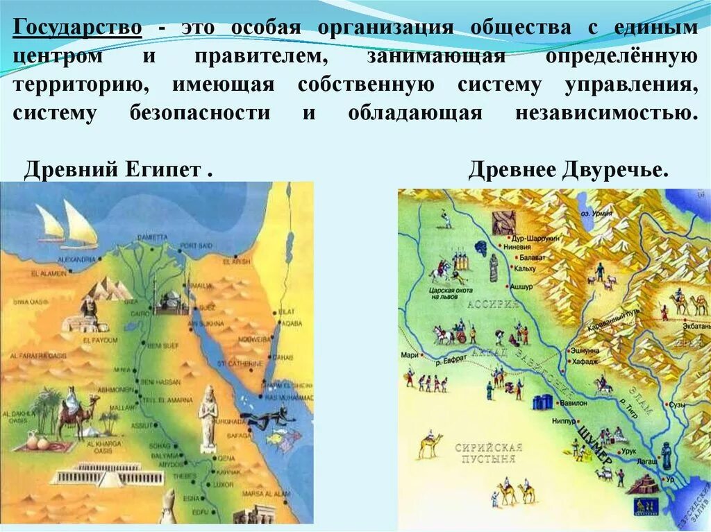 Карта древних стран 5 класс история. Карта древнего Двуречья и древнего Египта.