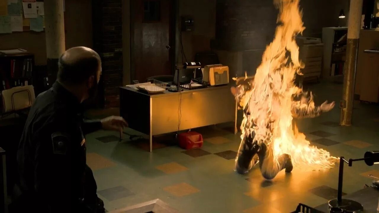 While you burning alive