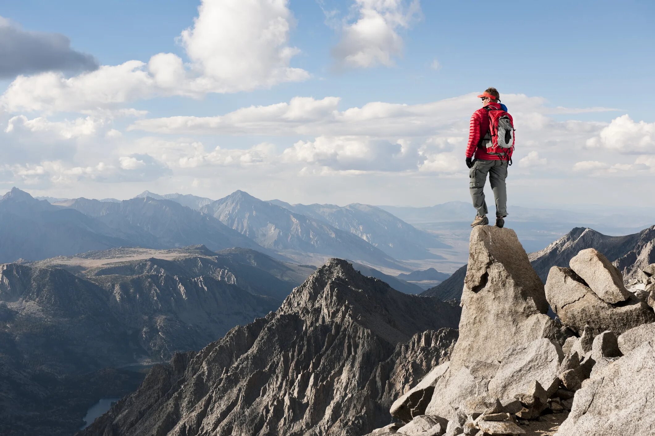 Up the mountain