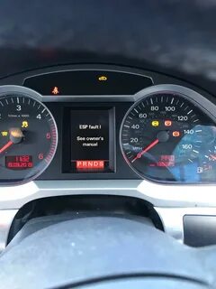 Esp fault audi