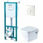 Комплект унитаз с инсталляцией santek
