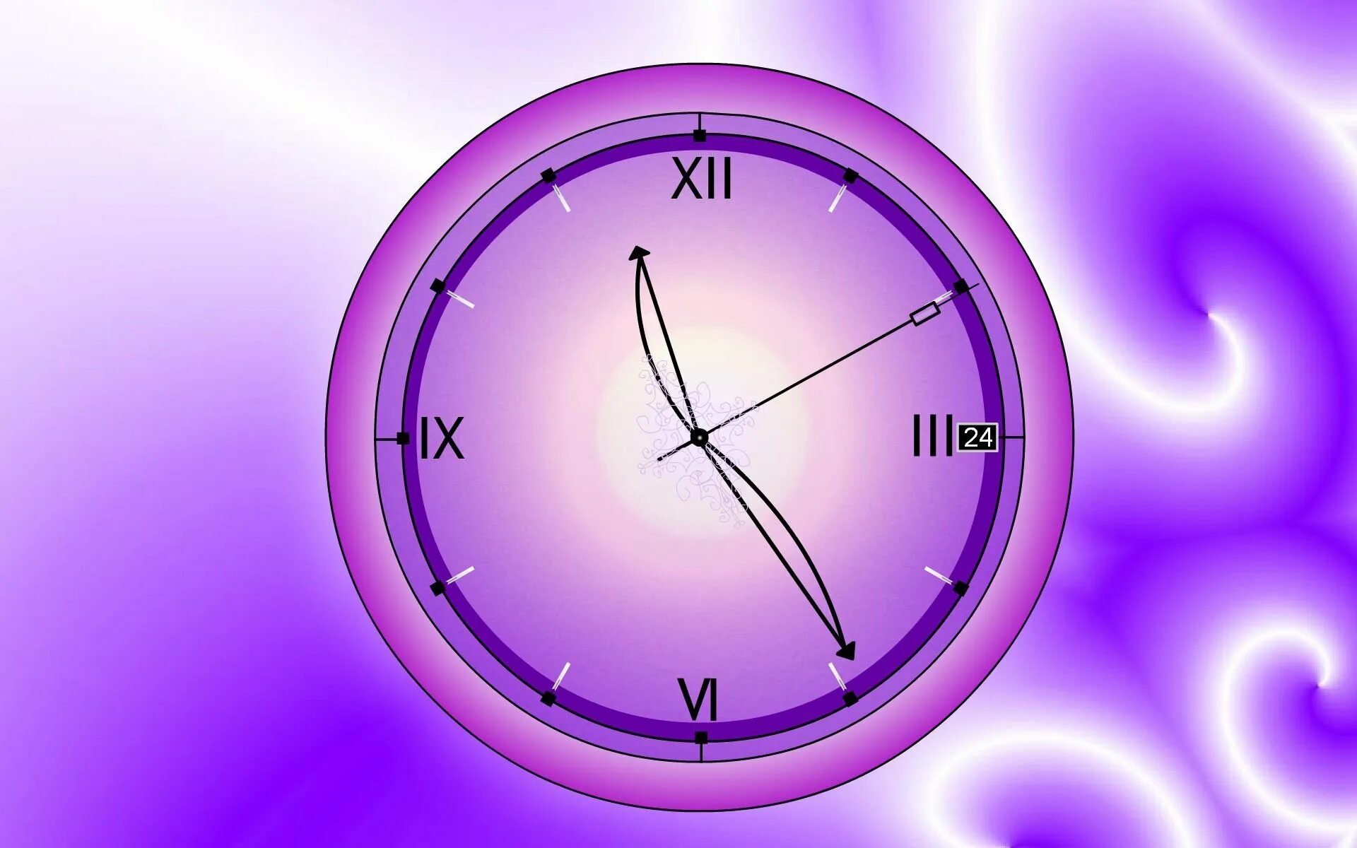 Бесплатная заставка часов. Заставка часы. Часы на фиолетовом фоне. Живые обои часы. Настенные часы на фиолетовом фоне.