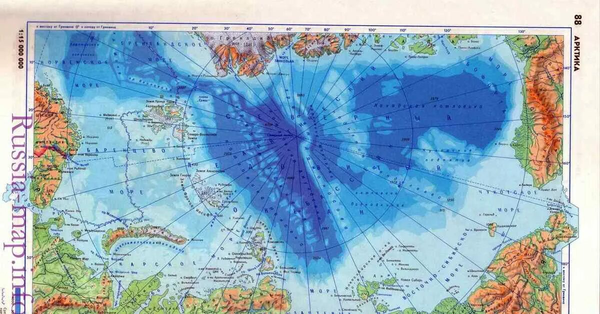 География ледовитый океан