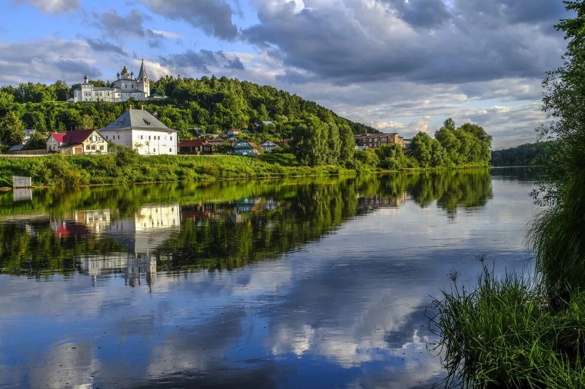 Город на берегу клязьма