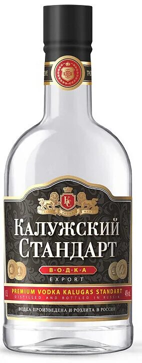 Купить Водка Калужский Стандарт Мягкая Россия, 0,5 л по низкой цене с кэшбэком и