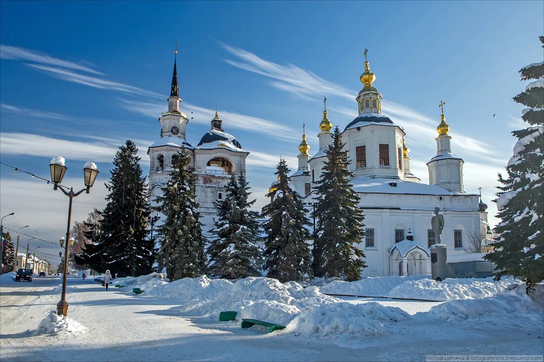 Какие города стоит посетить зимой