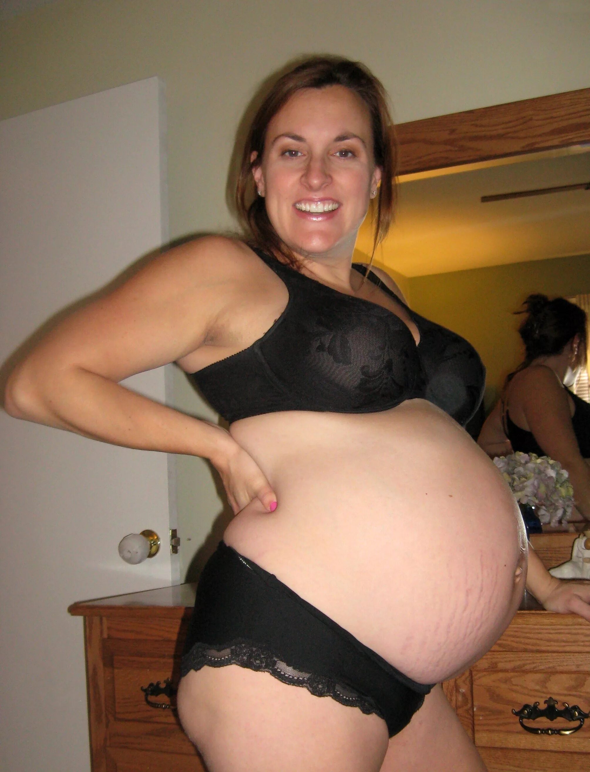 Mature pregnant