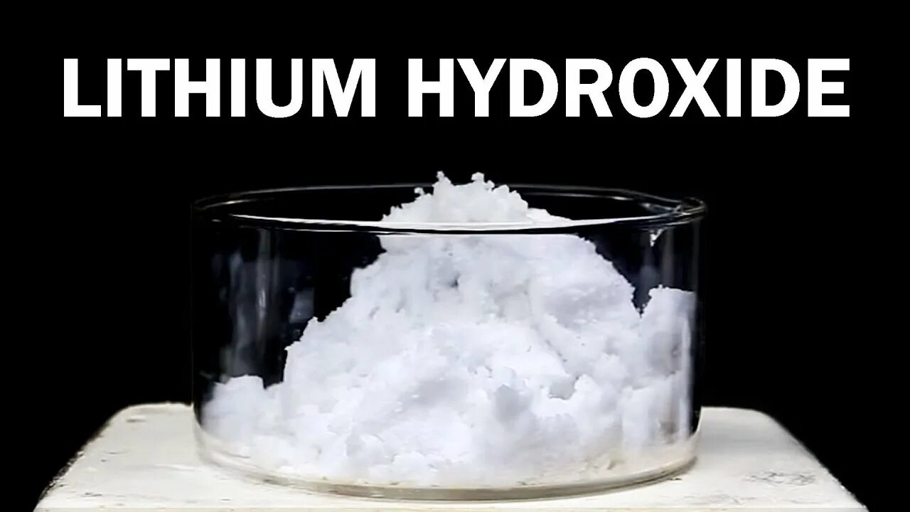 Lithium hydroxide. Гидроокись лития. Гидроксид лития. Литий в гидроксид лития.
