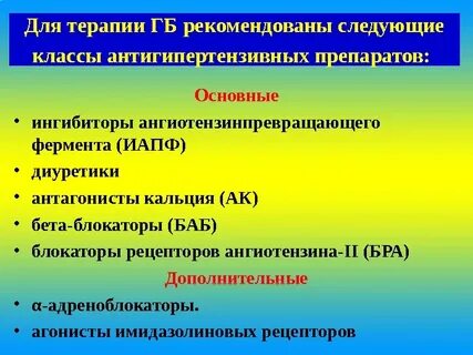 Ингибиторы ангиотензинпревращающего фермента