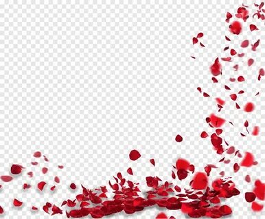 Falling flowers