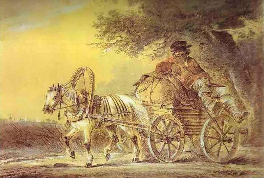 Крестьянин на телеге. Сани-кибитка 19 века. Художник шульц карл карлович 1823-1876. Повозки купцов в средние века. Крестьянин на телеге 1812.