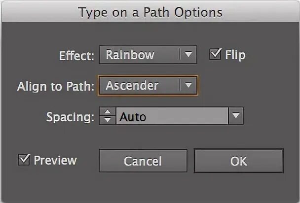 Path options. Illustrator type on a path option. type in a path options. type &gt; type on a path options и в появившемся окне выберите gravity effect. type in a path options где находится.
