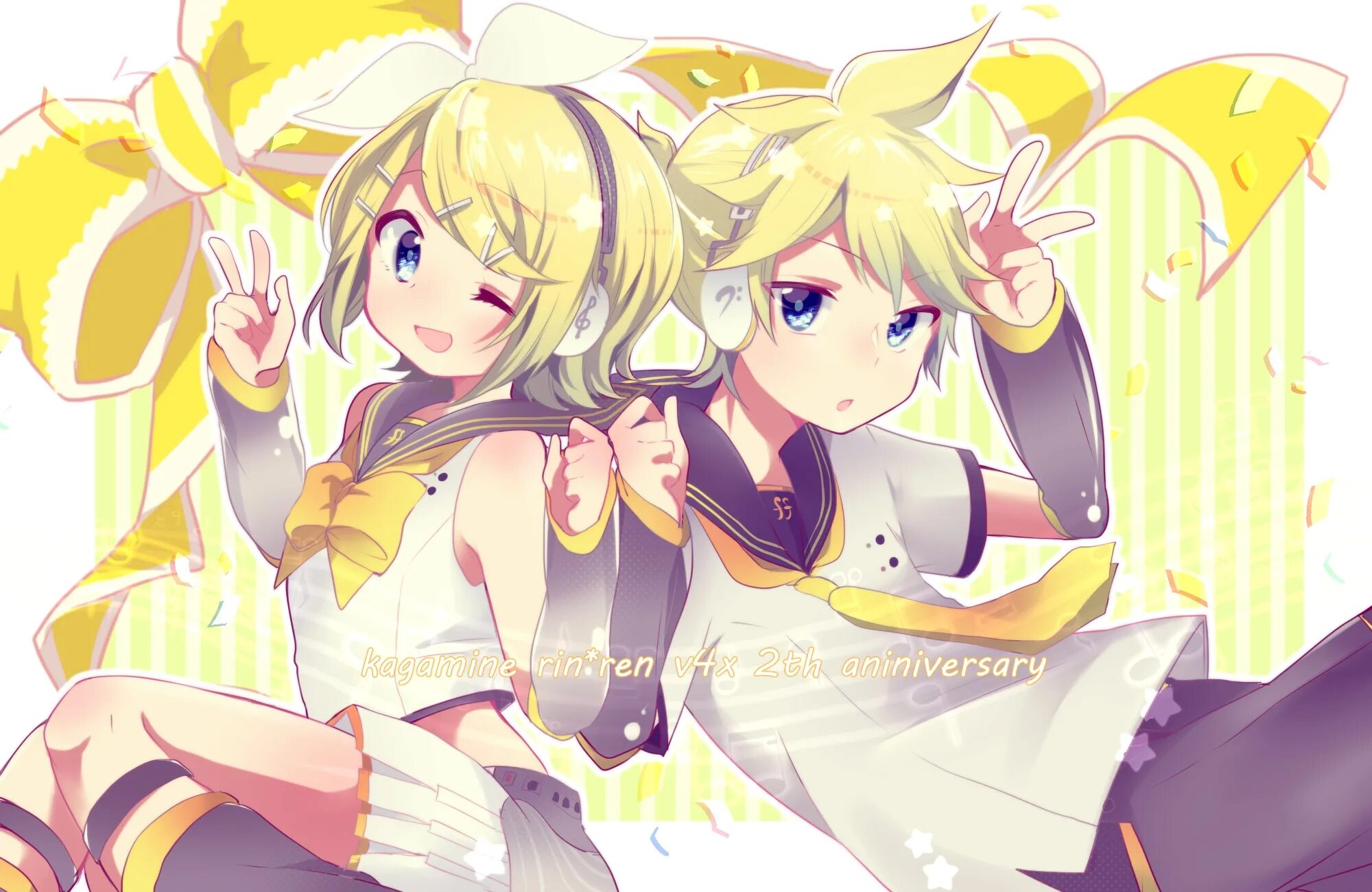 Kagamine Rin and len. Рин Кагамине постеры. Кагамине Рин обои на ПК.