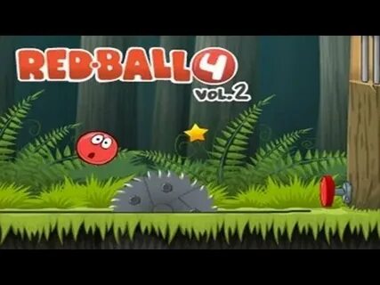 Старая игра красный шарик