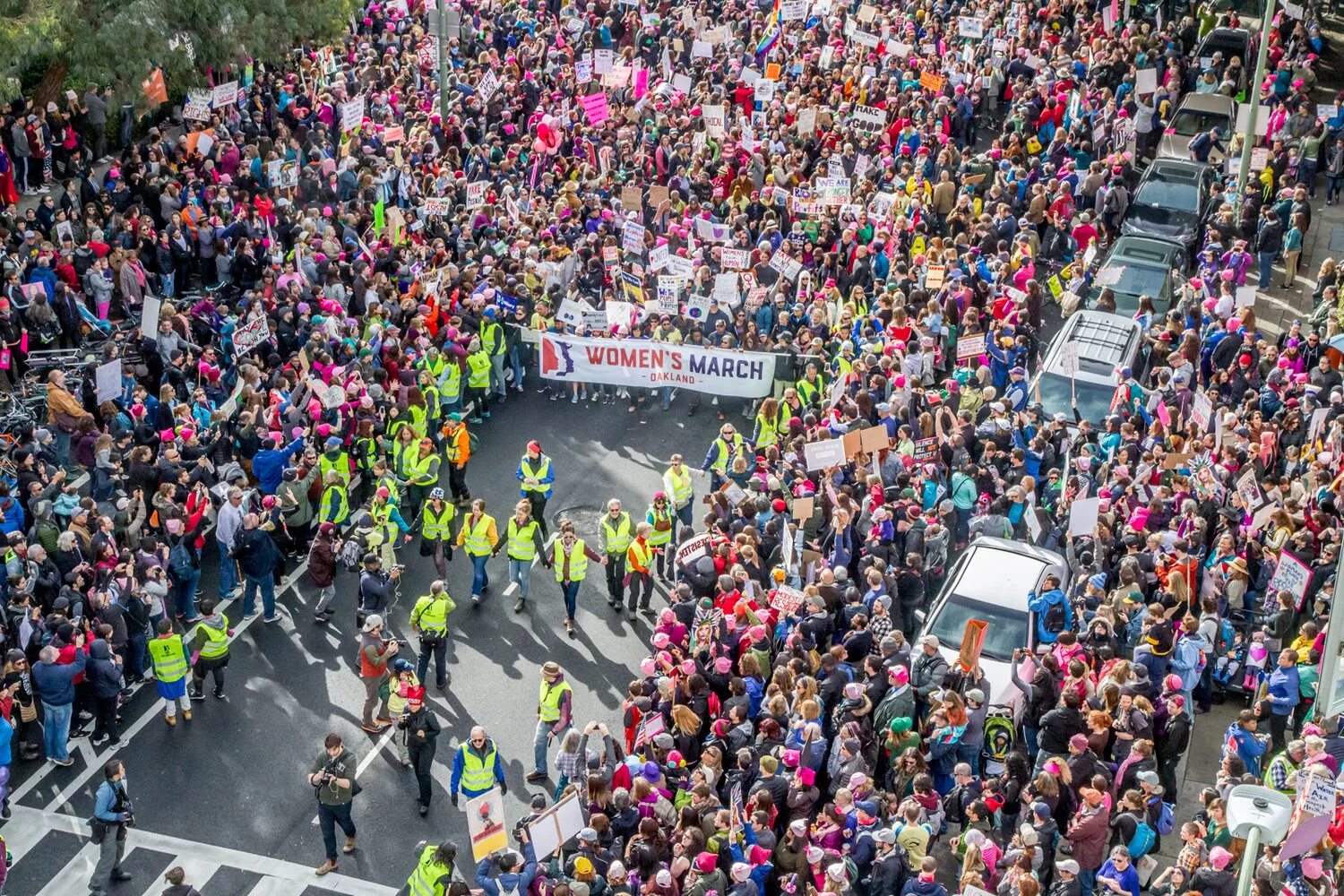 The March. S-March. Womens March on Portland. It's March.